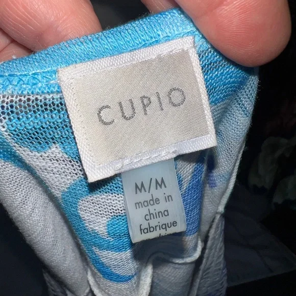 👗NWOT  |•CUPIO•| Crochet Floral Dress/Tunic Size Medium - Picture 9 of 10